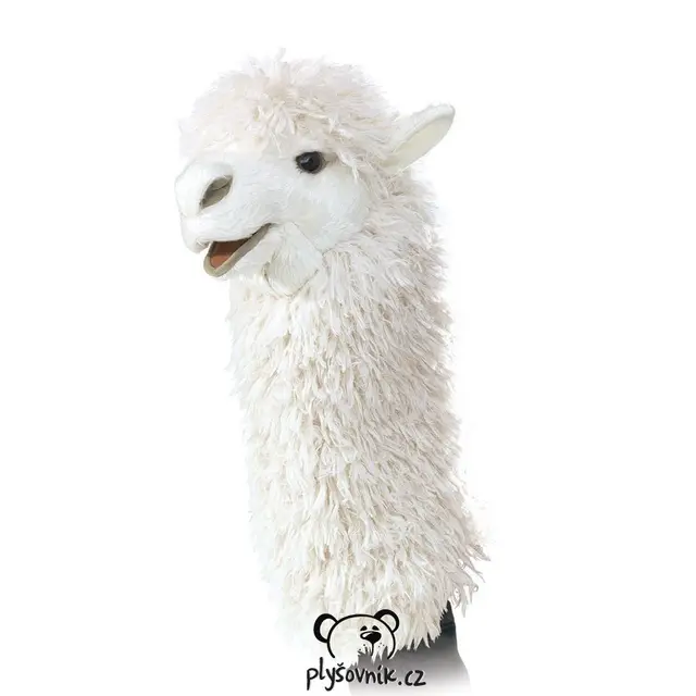 Lama alpaka maňásek na ruku
