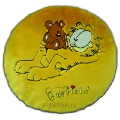 Garfield kulatý polštář