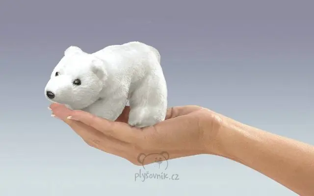 Maňásek na prst lední medvěd 1+1 ZDARMA