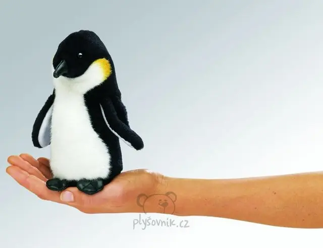 Maňásek na prst tučňák 1+1 ZDARMA