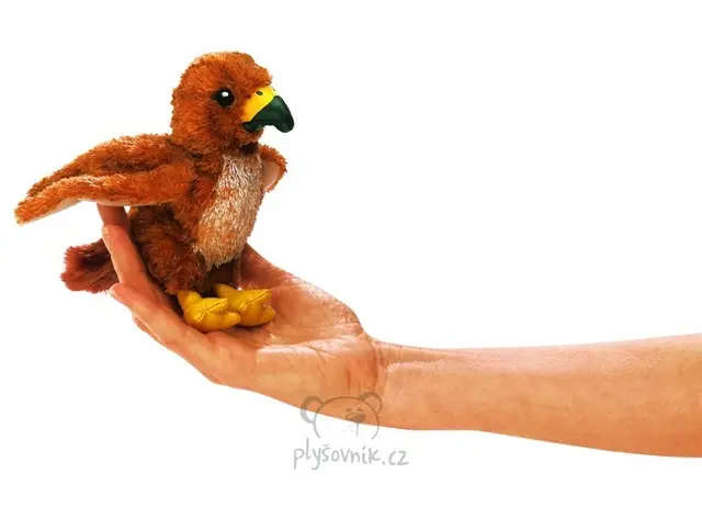 Maňásek na prst jestřáb
