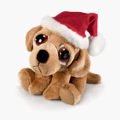 Vánoční labrador Barney