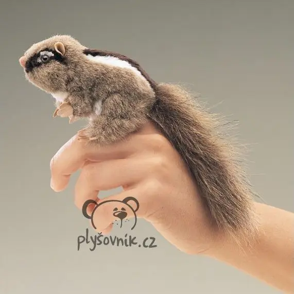 Chipmunk na prst