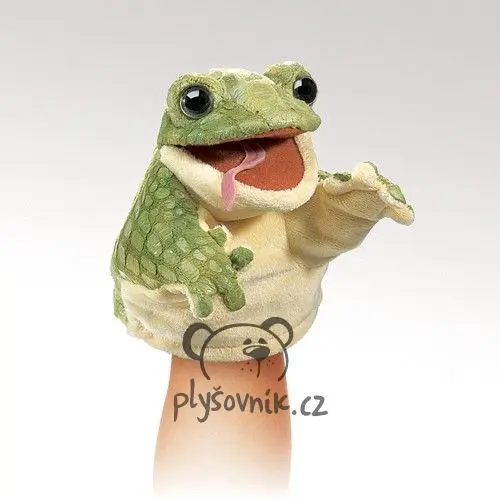 Menší žabák maňásek