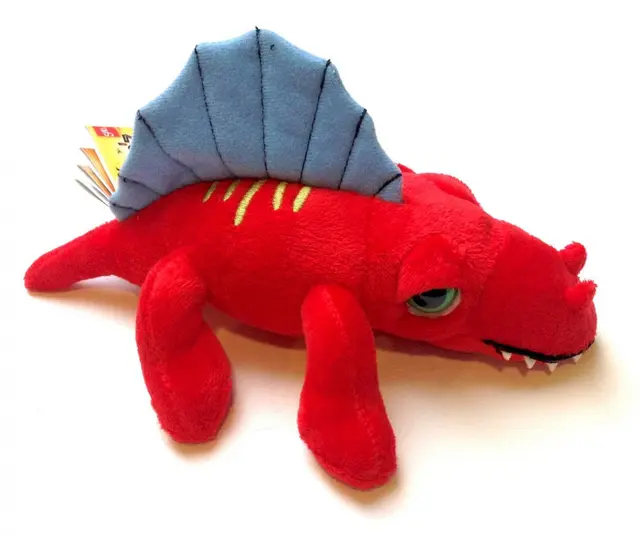 Červený Dimetrodon menší
