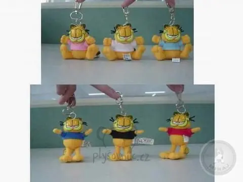 Garfield červený přívěsek
