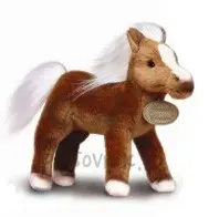 Hnědý kůň Palomino